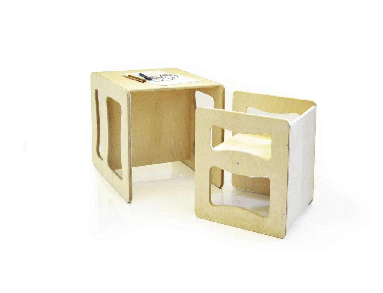 Montessori table/chair, 